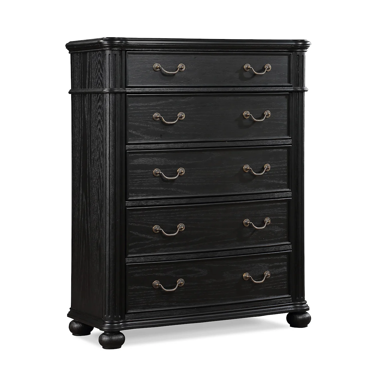 Kingsbury Black Finish Panel Bedroom Set B1130