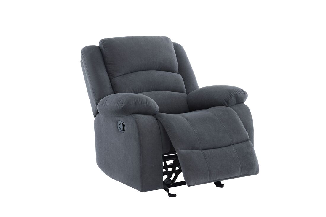 Dynamo Gray Fabric 3pc  Reclining Set