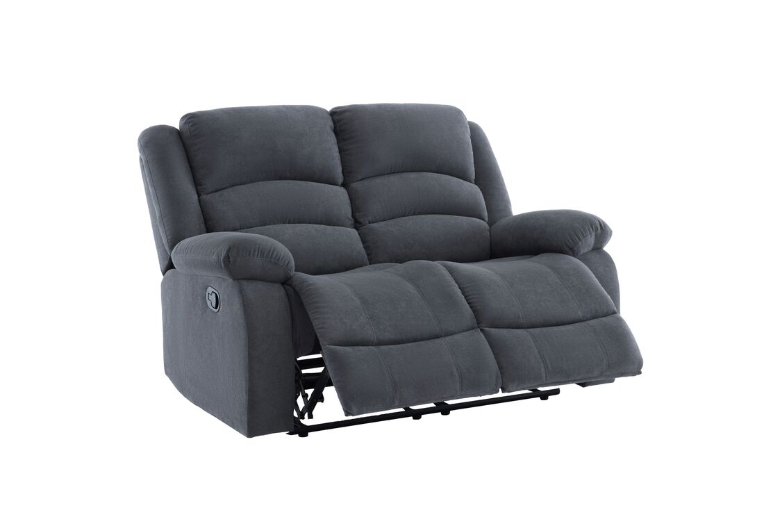 Dynamo Gray Fabric 3pc  Reclining Set