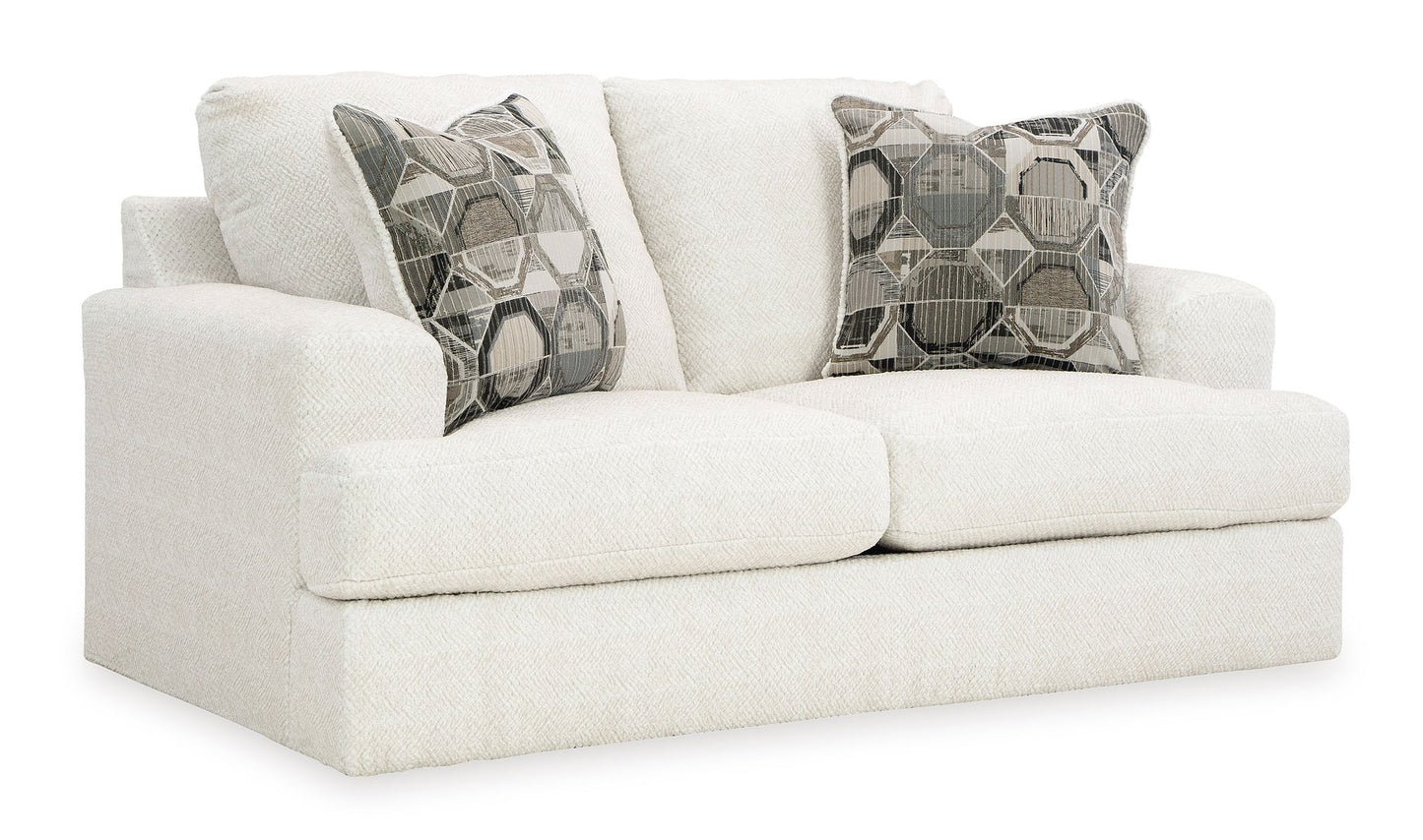 Karinne Linen Sofa and Loveseat 31403