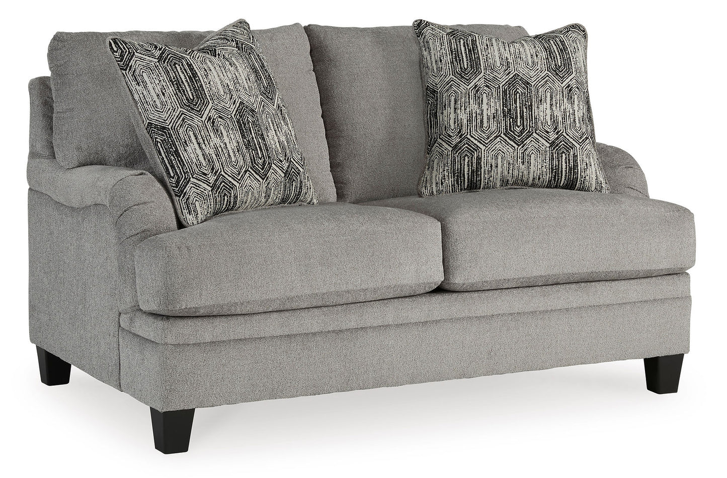 Davinca Charcoal Sofa and Loveseat 35204