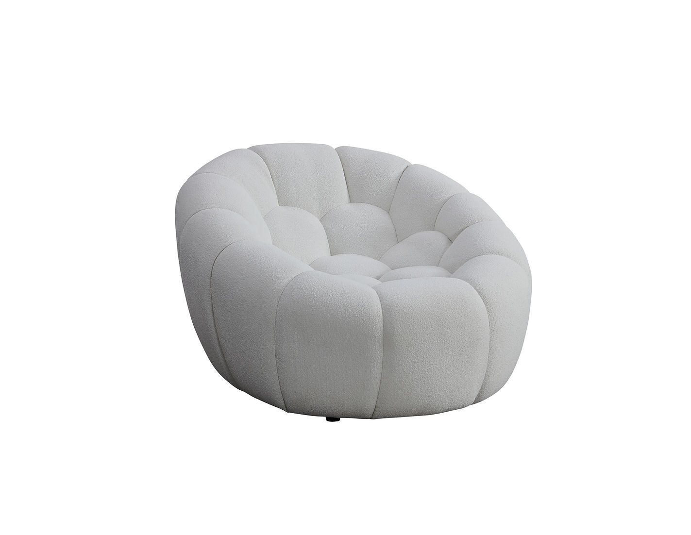 Bubbles White Teddy Sofa and Loveseat MI-2126