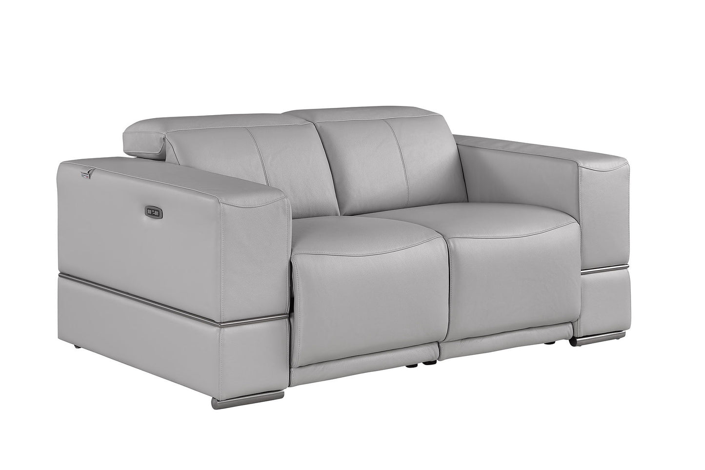 Franco Light Grey POWER 3pc Reclining Set MI-1122