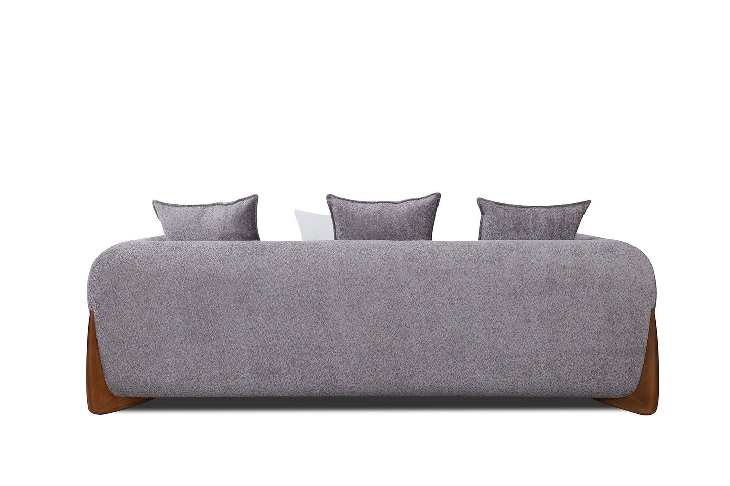 Stylus Pewter Fabric Sofa and Loveseat S4045