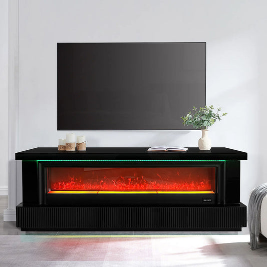 A-F03 Pebble LED/BLUETOOTH Fireplace