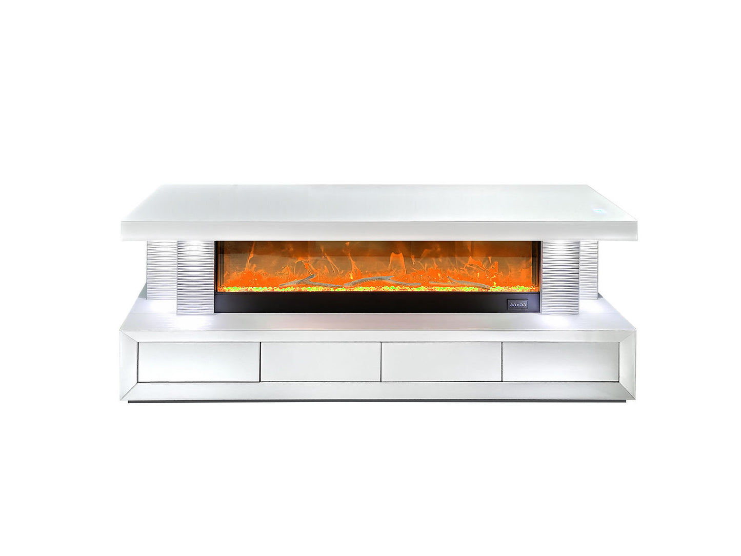 A-TV2 Havana LED/BLUETOOTH FIREPLACE TV STAND