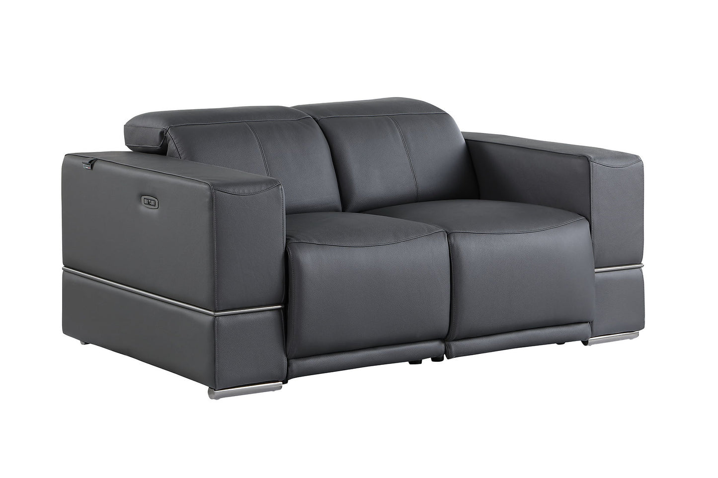 Franco Dark Grey POWER 3pc Reclining Set MI-1122