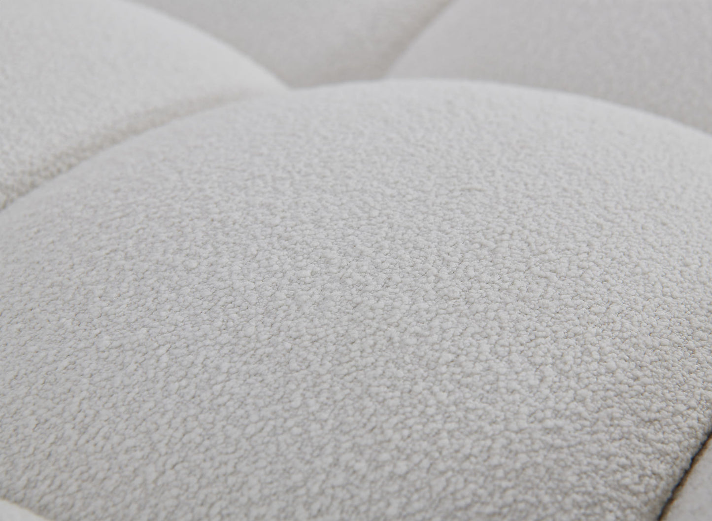 Bubbles White Teddy 124" OVERSIZE Sectional MI-2126