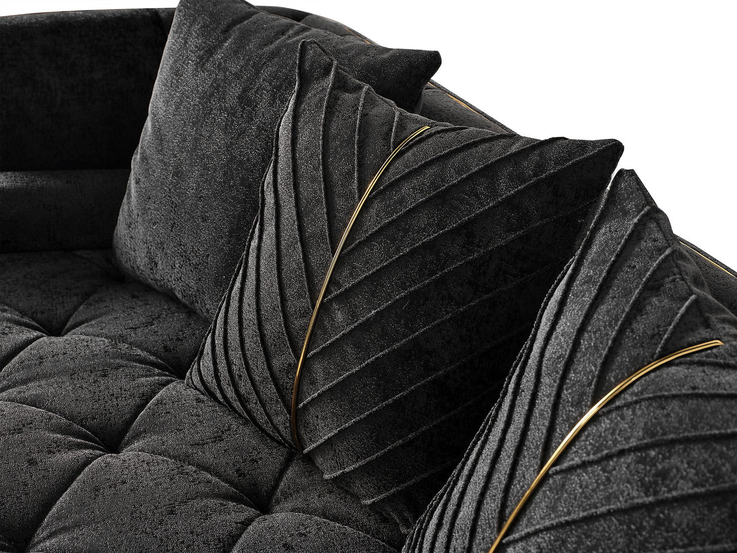 Elit Charcoal Sofa and Loveseat