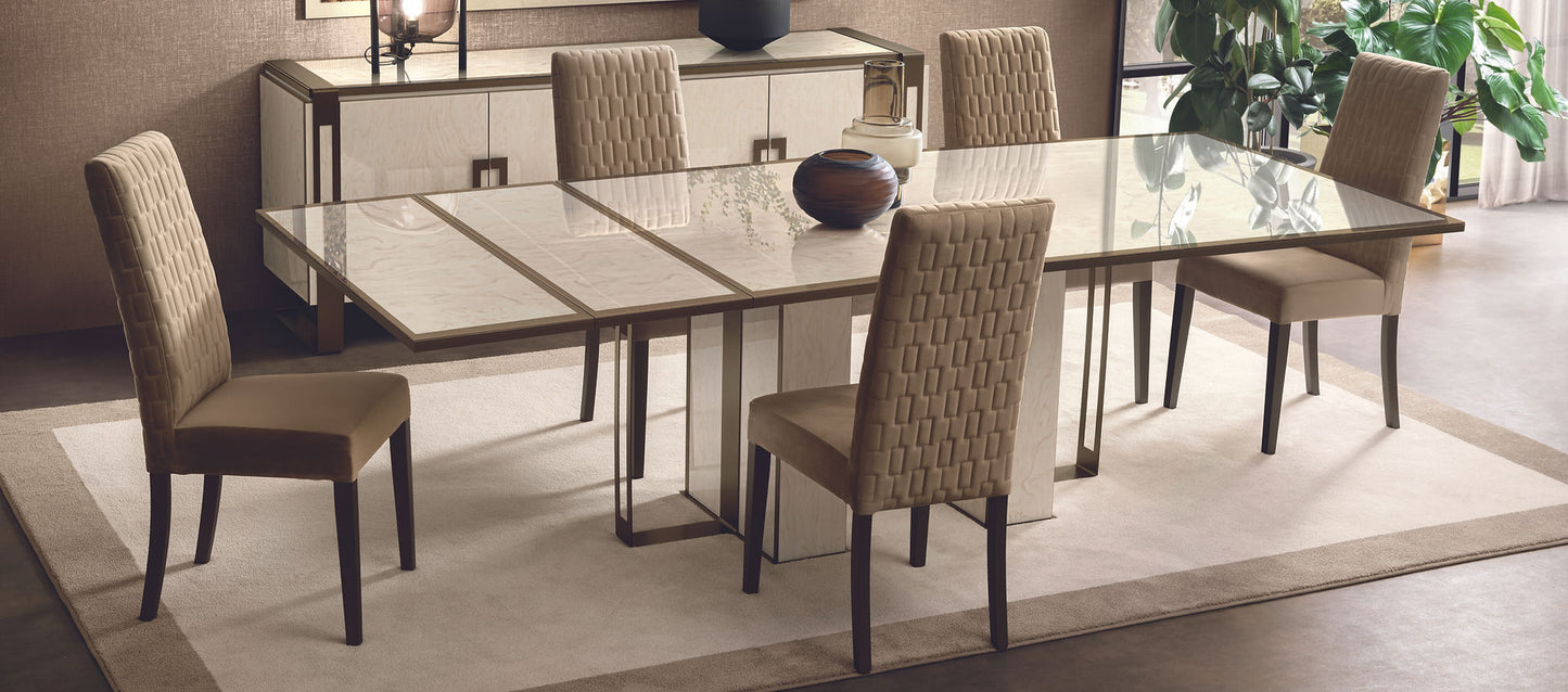 Poesia Collection 7pc Italian Dining Room Set