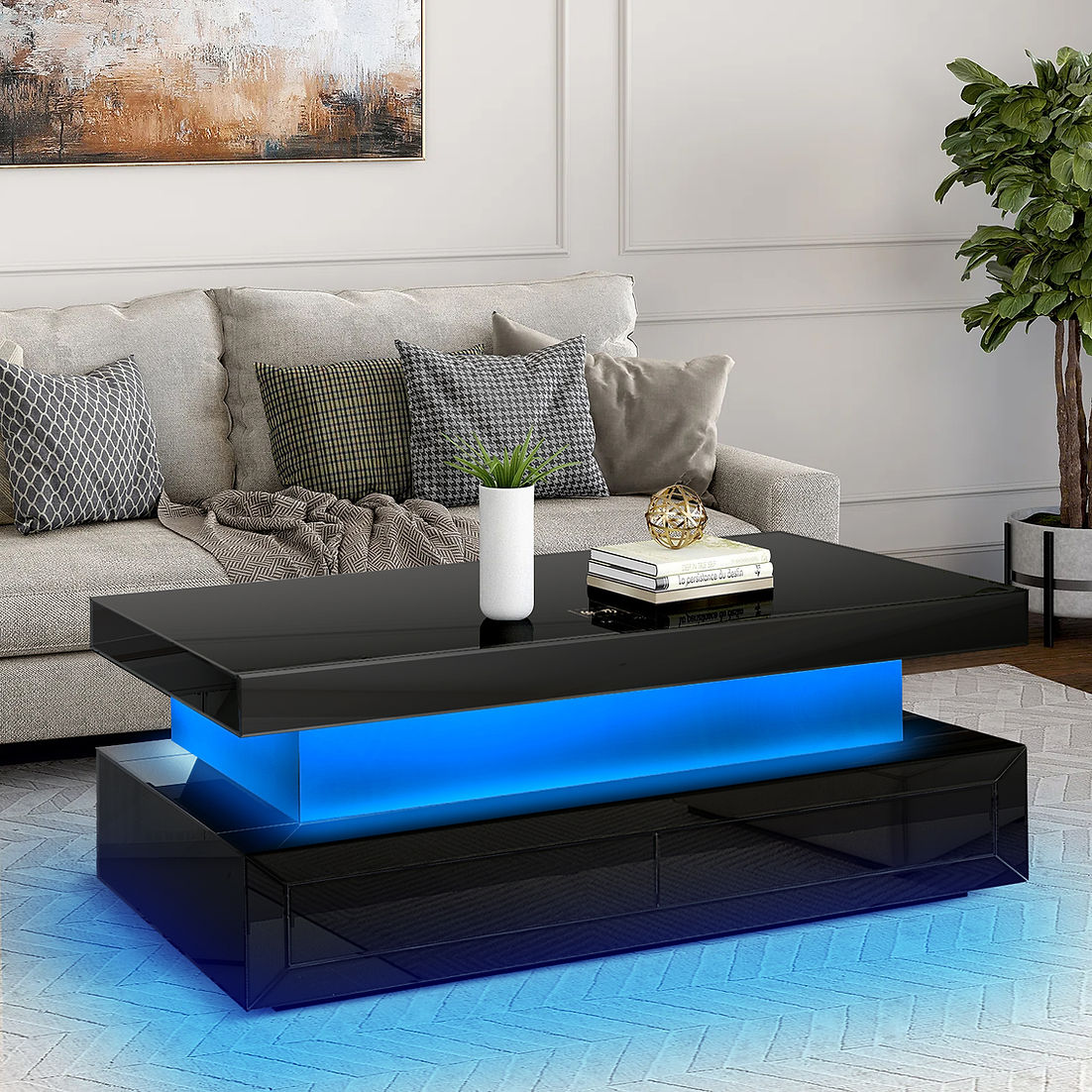 A-CT03 Alma Black Coffee Table