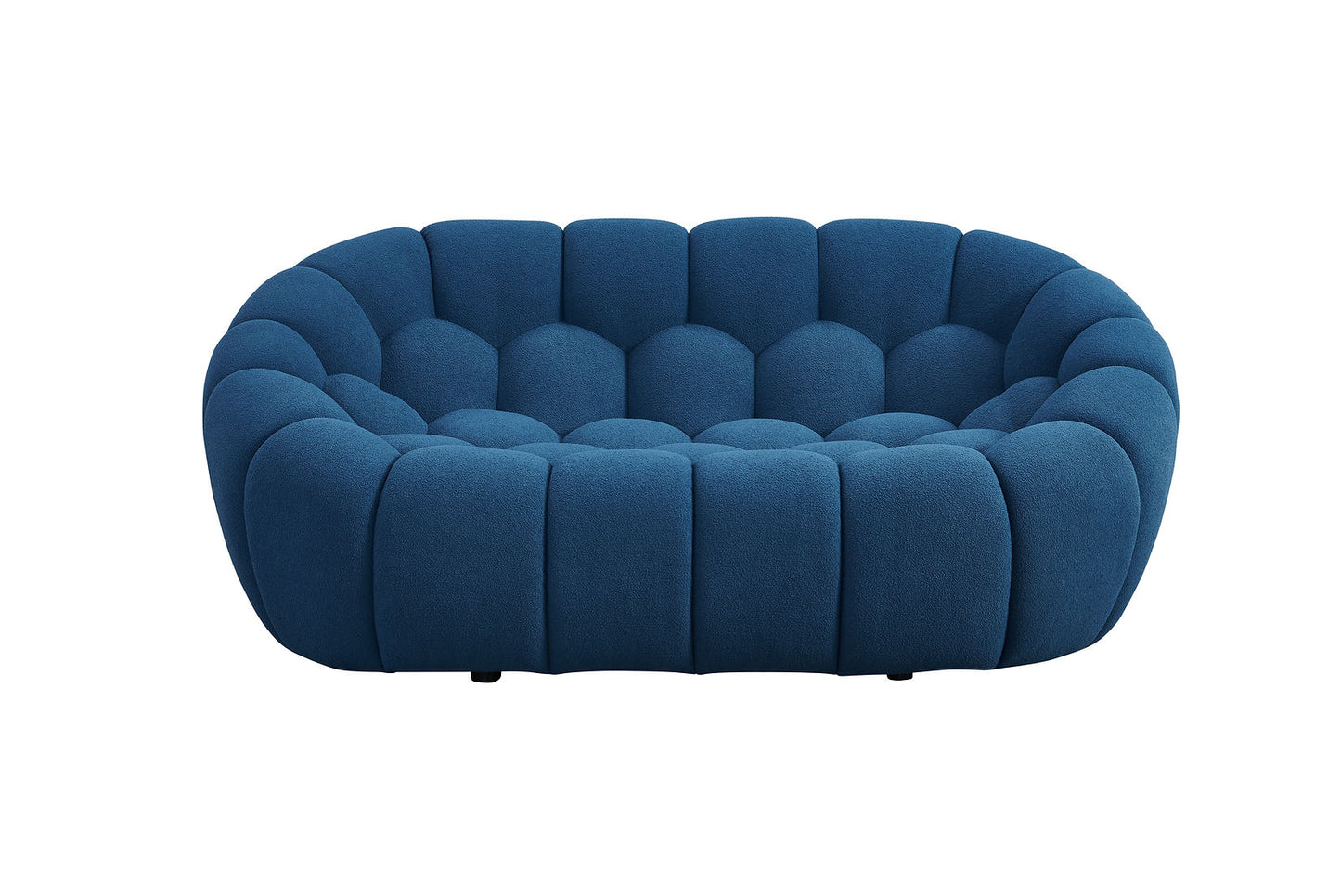 Bubbles Blue Teddy Sofa and Loveseat MI-2126