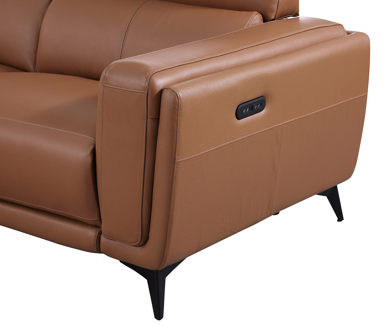 Lorenzo Camel 2-POWER Reclining Sectional MI-2311