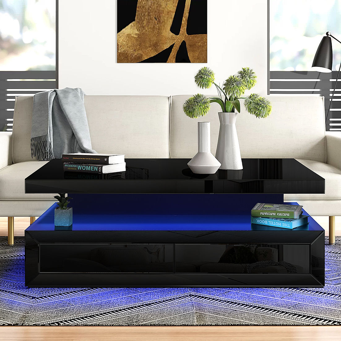 A-CT03 Alma Black Coffee Table