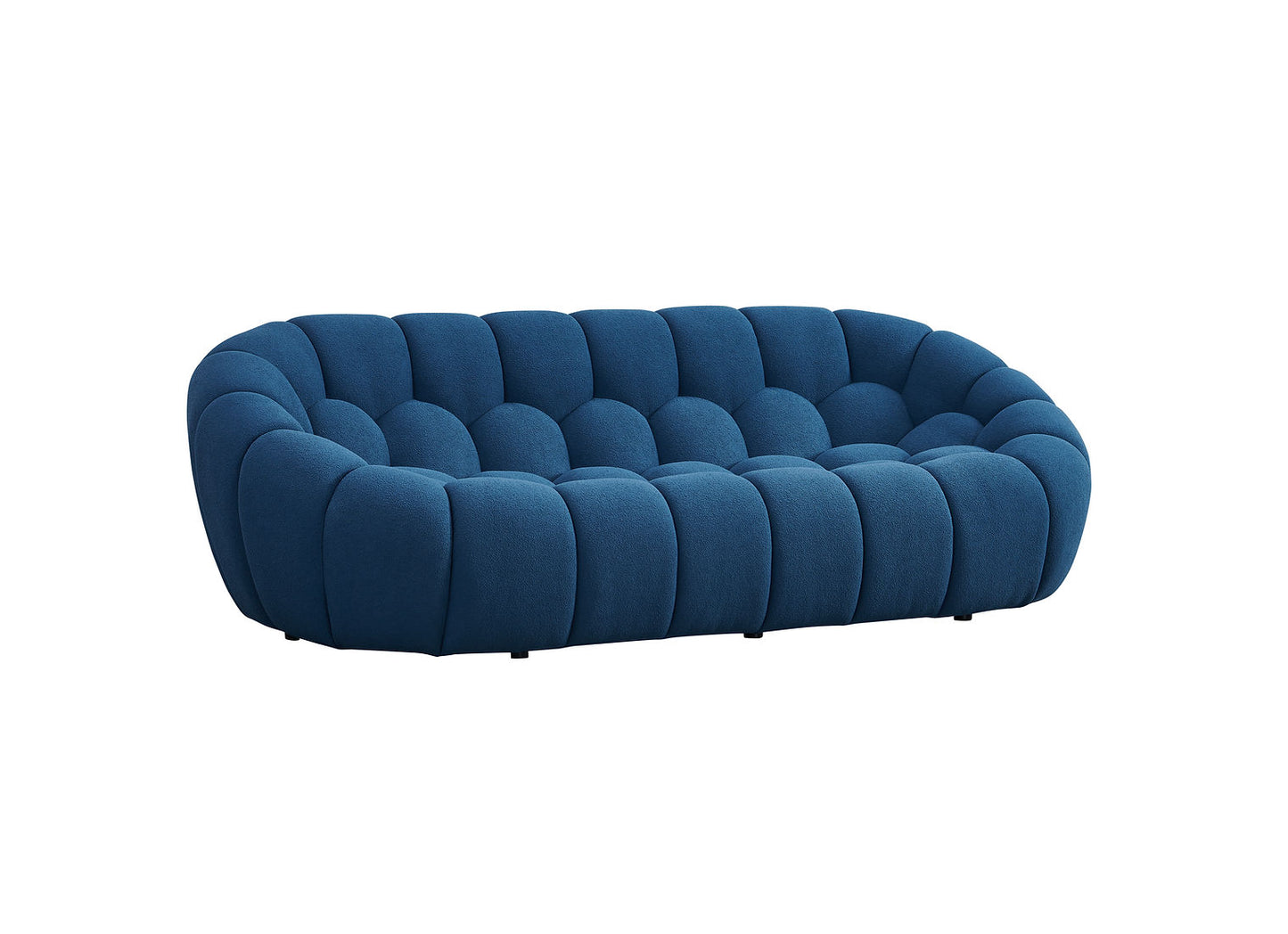 Bubbles Blue Teddy Sofa and Loveseat MI-2126