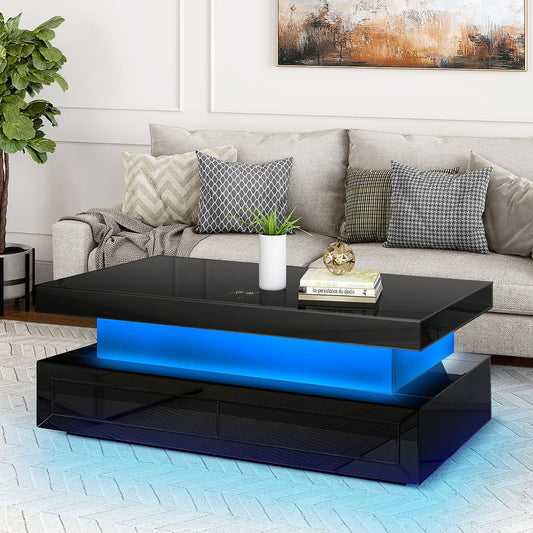 A-CT03 Alma Black Coffee Table