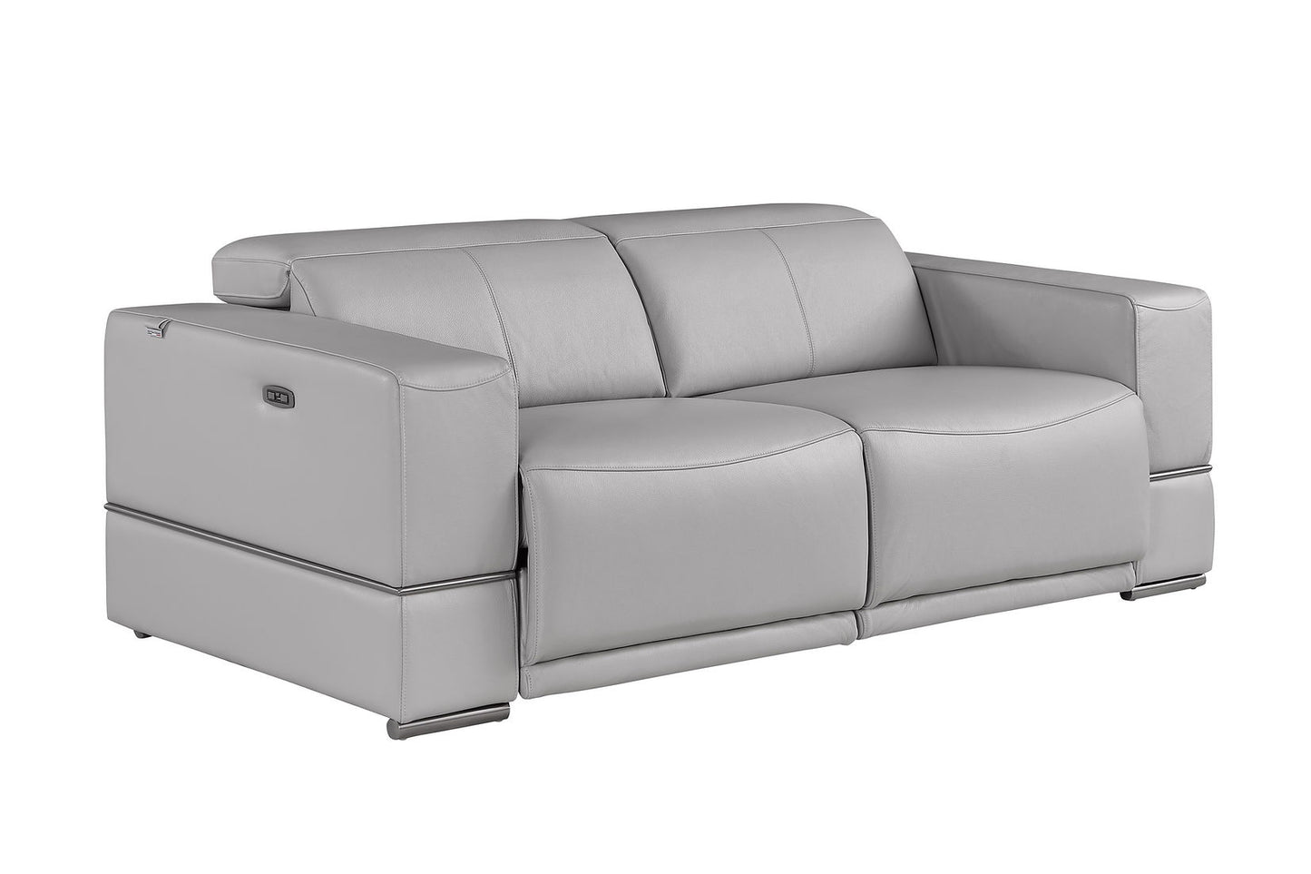 Franco Light Grey POWER 3pc Reclining Set MI-1122