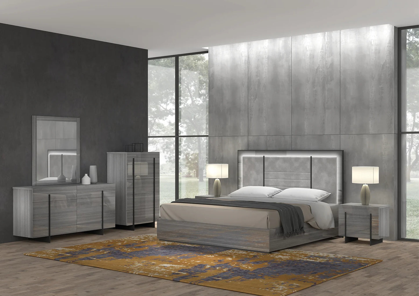 Blade Collection Italian Bedroom Set