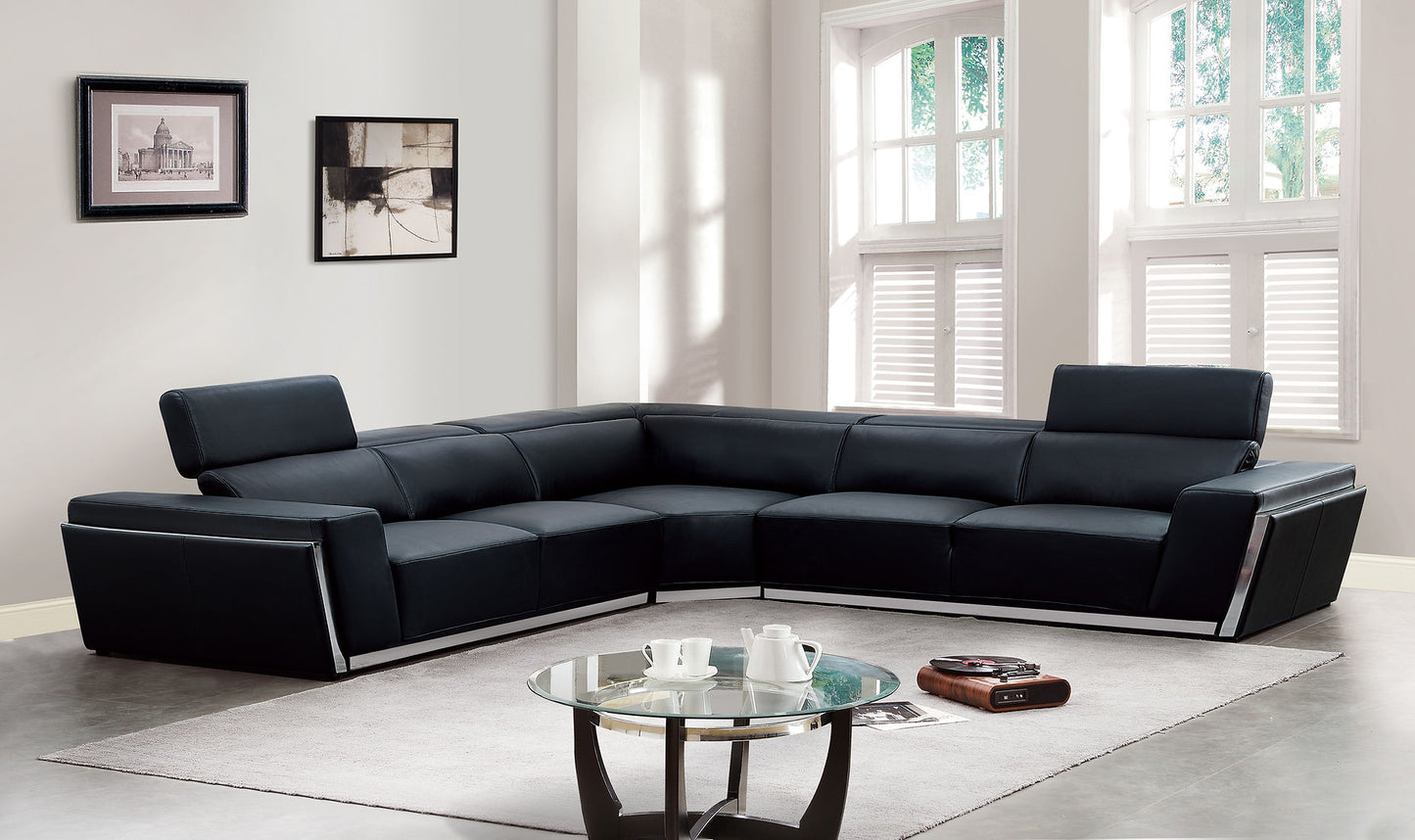 Domo Black  Sectional MI-8010A