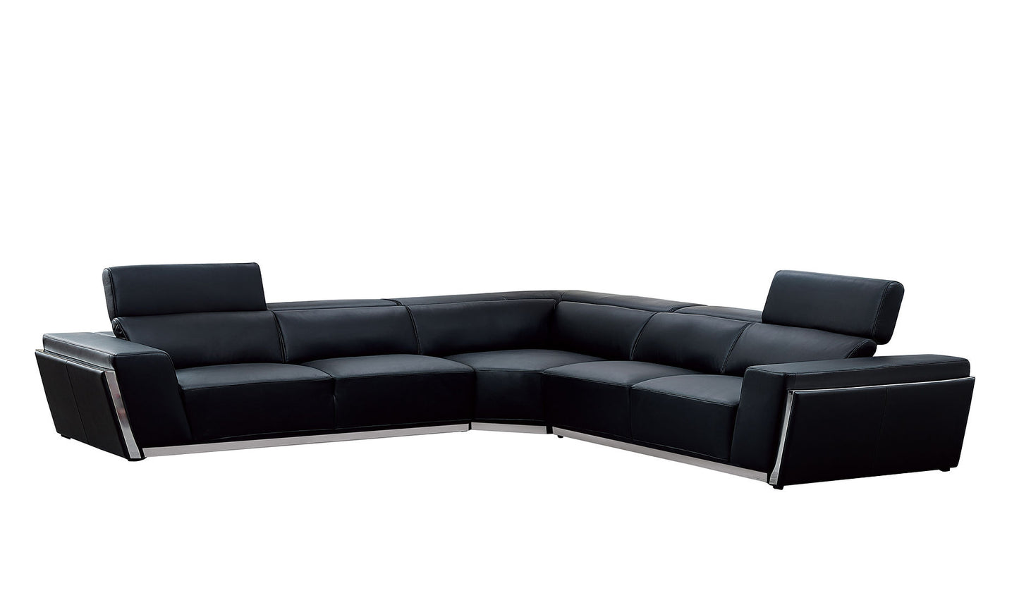 Domo Black  Sectional MI-8010A