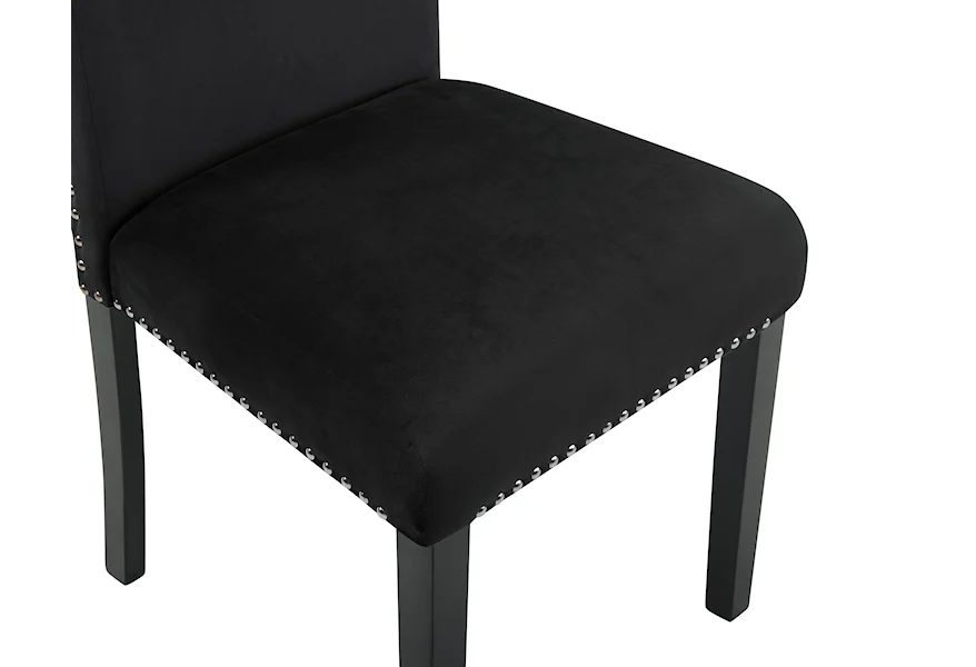 Lennon Black  Office Desk and Chair 5215