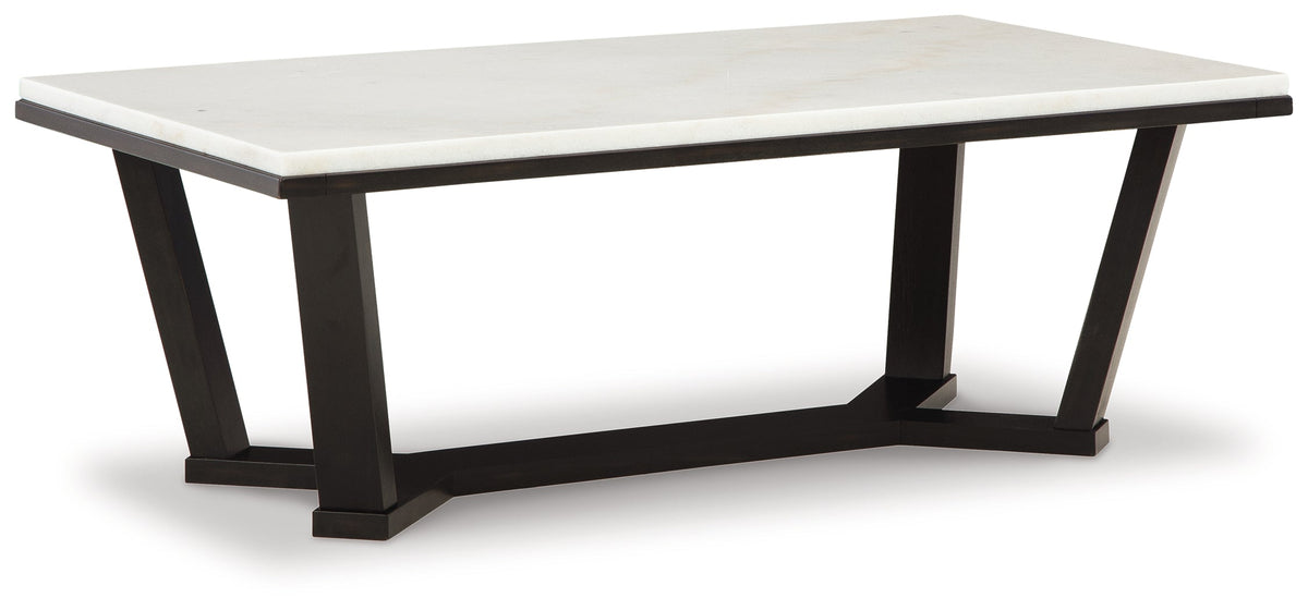 Fostead White/Espresso Coffee Table

T770