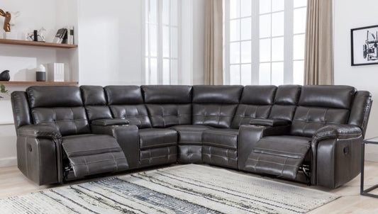 Jacob Grey  Reclining Sectional