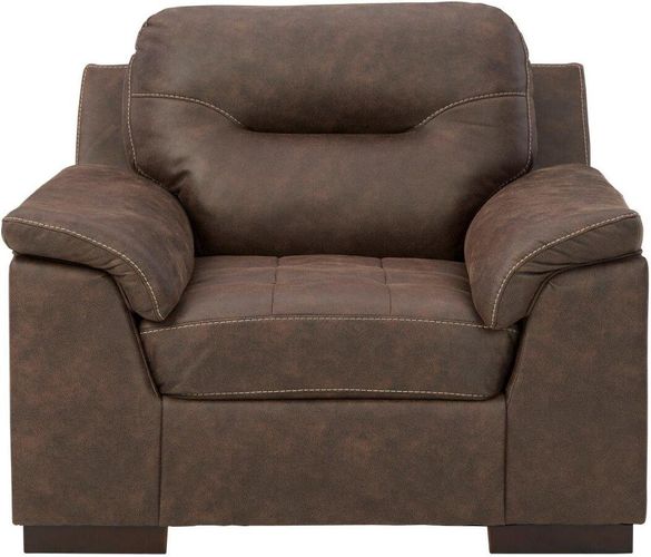 Maderla Walnut Sofa and Loveseat| 62002