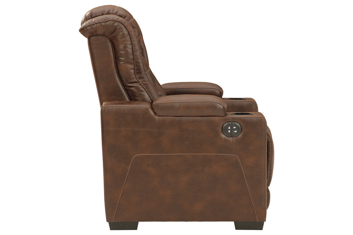 Owner's Box Thyme Power Recliner