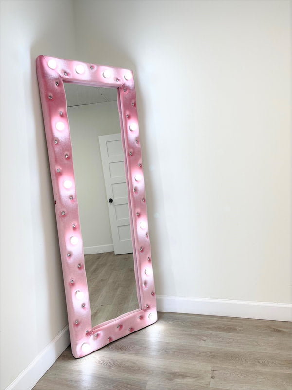 Princess Pink  Floor Mirror