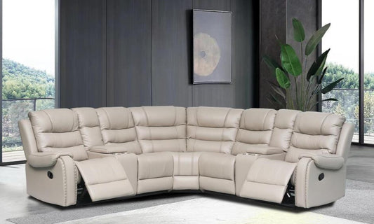 Rose Stone Reclining Sectional