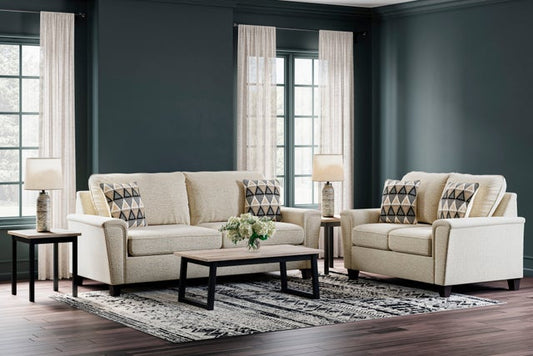 Abinger Natural Sofa and Loveseat 83904