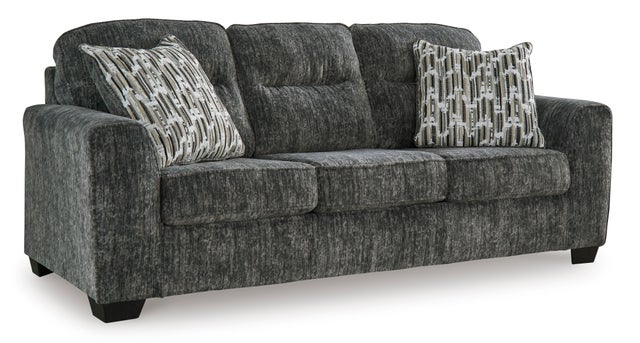 Lonoke Gunmetal Sofa and Loveseat 50504