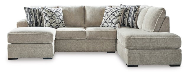 Calnita Sisal 2pc RAF Chaise Sectional 20502