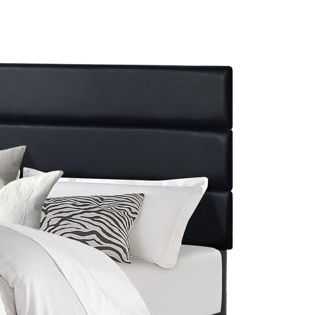 HH620 Black Platform Bed King