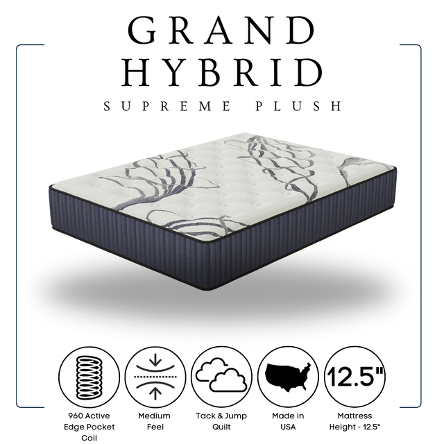 Grand Hybrid 12.5"Queen Mattress