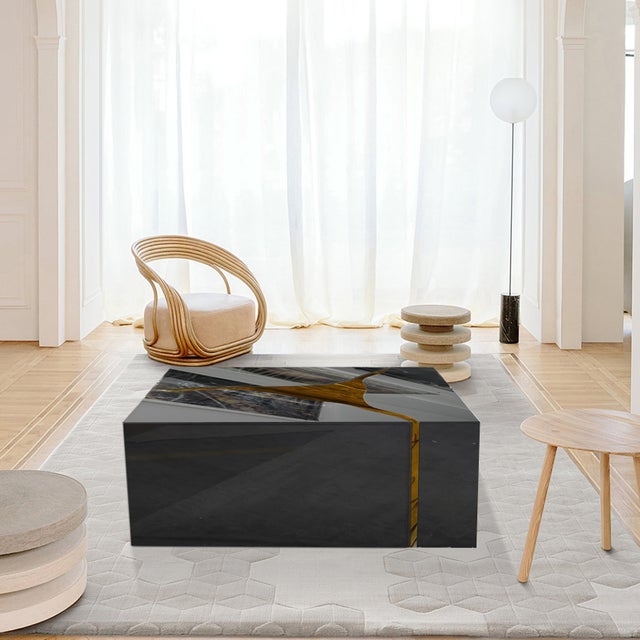 A512 Black Coffee Table