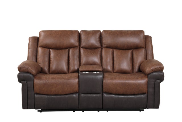 Cowboy Brown/Saddle 3pc Reclining Set