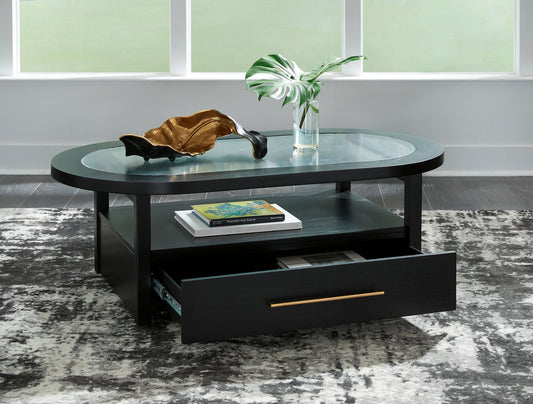 Winbardi Black Coffee Table T786