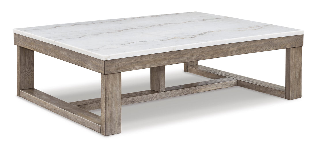 Loyaska Cocktail Table/Marble Top T789