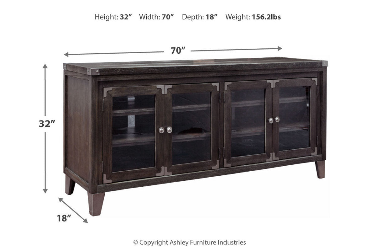 Todoe Gray 70" TV Stand W901-60