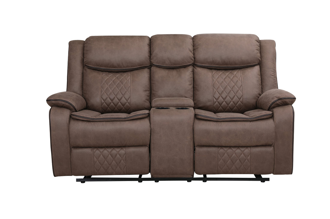 Weston Brown 3pc Reclining Set