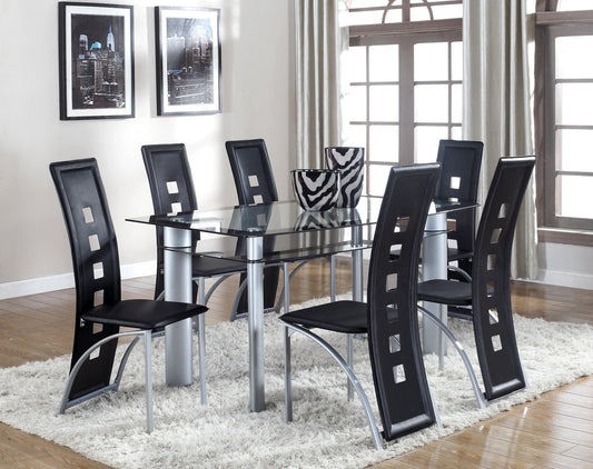 Echo Black 5pc Dining Room  Set | 1170