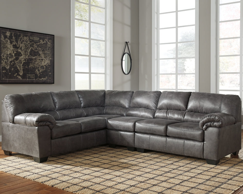 Bladen Slate 3pc  Sectional Sofa 12021