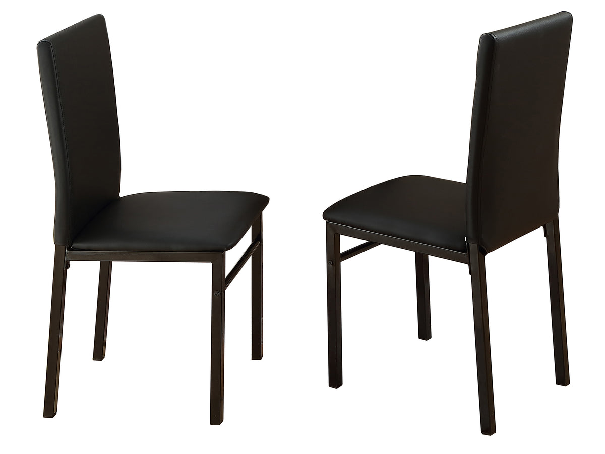 Aiden Brown/Black 5pc  Rectangular Dining Set | 1217