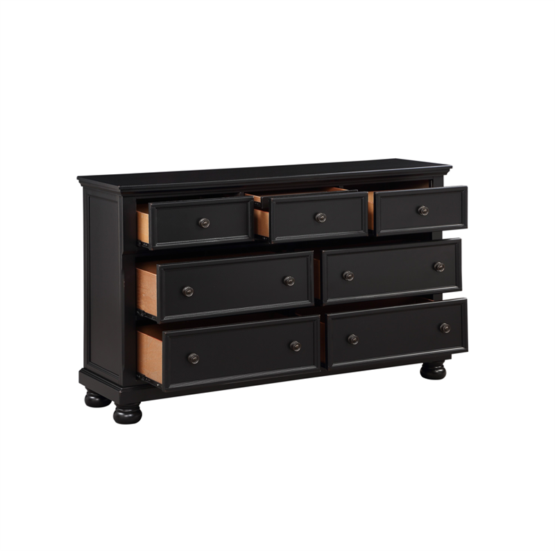 Laurelin Black Storage  Bedroom Set 1714 - Harwin Furniture