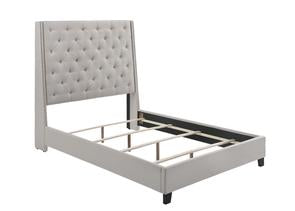 Chantilly Khaki Upholstered Queen Bed | 5265