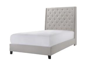 Chantilly Khaki Upholstered Queen Bed | 5265