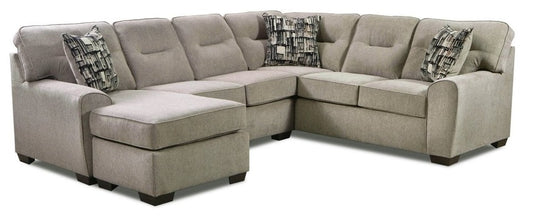 LANE Cappuccino Sectional 2124