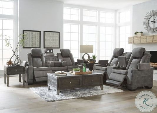 Next Gen DuraPella Slate POWER Reclining
Sofa and Loveseat 22004